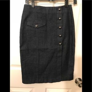 Banana Republic denim skirt size 0